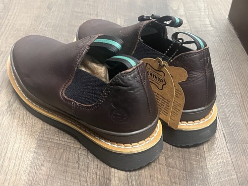 Georgia Boot New in Box Giant Romeo Shoes GR362 Women's sz 8 Brown Leather Work - Picture 10 of 16