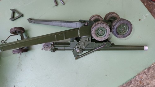 Britain Toy WWII Howitzer Long Tom 155mm Artillery Field Gun pat nn. 617492 - Picture 7 of 9