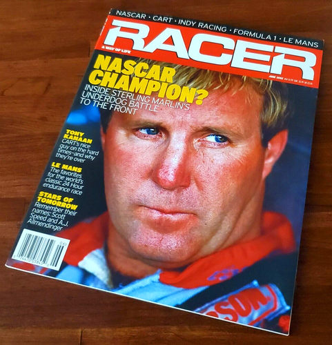 RACER: NASCAR CHAMPION? INSIDE STERLING MARLIN'S UNDERDOG BATTLE JUNE 2002