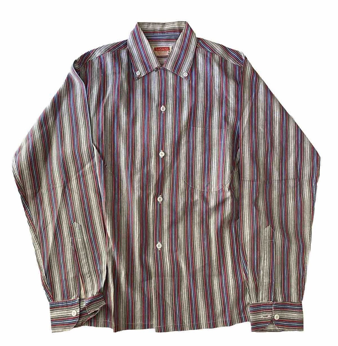 トップス 50~60s stripe camp collar shirt Stripe Camp Collar Shirt – King & Tuckfield