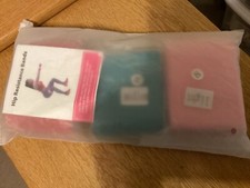 Set of 3 Fabric Hip Resistance Bands Anti Slip Loop Band Booty Butt