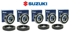 Front and Rear Wheel Bearings Kits Japanese KOYO for Suzuki GSXR600 2011-2017