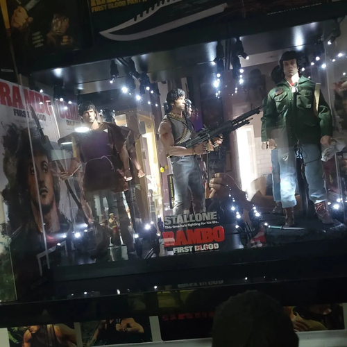 Rambo logo display s Stallone Beena Studio - Picture 11 of 22