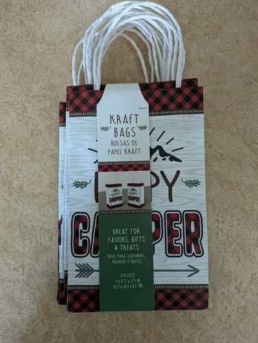 Little Lumberjack Bear Camper Birthday Party Supplies Plates Napkins Decorations - Picture 12 of 29