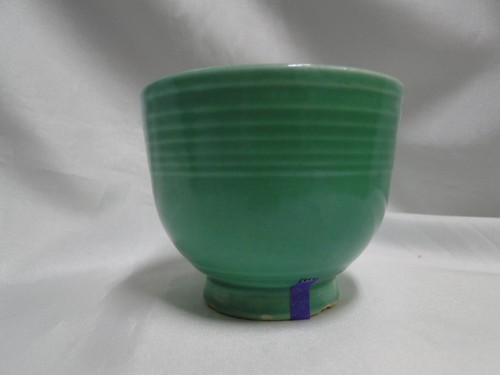 Homer Laughlin Fiesta (Old): Lt Green 2 3/4" Cup Only, No Saucer, As Is - Picture 3 of 10