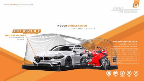 Outdoor Car Cover | Hail, Snow, UV, Rain, Heat Protection Capsule 157"x82”x62" - Foto 6 di 12