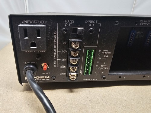 Bogen V60 Power Vector Modular Input Amplifier - Picture 5 of 7