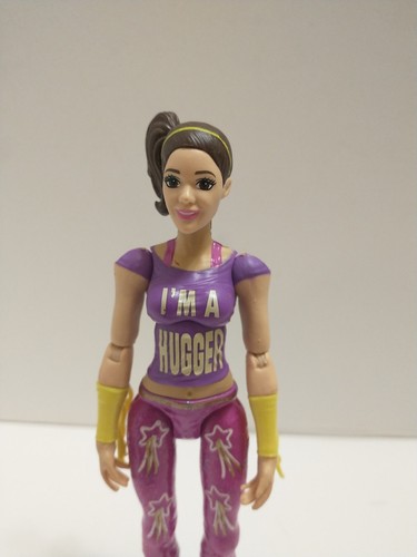 WWE WWF Superstars Bayley Fashion Doll Wrestling Action Figure Mattel - Picture 2 of 6