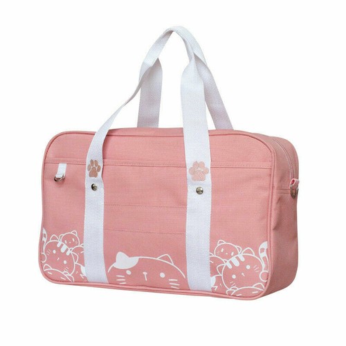 High School JK Uniform Black Cat Lolita Student Shoulder Bag Handbag - Picture 11 of 12