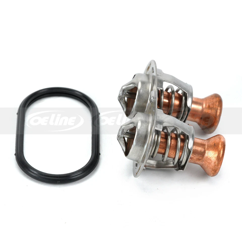 Termostato refrigerante para 2011-2022 F-250 F-350 F-450 F-550 F-600 Super Duty F-650 Foto 4 de 4