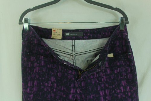 NEW Levis Womens Purple Black Slim Fit Mid Rise Skinny Leg Size 10M - Picture 5 of 10