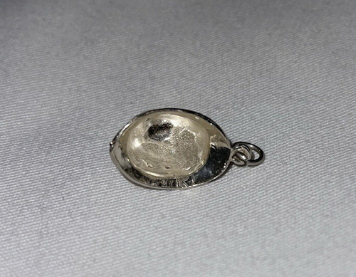 VTG Sterling Silver Police Fire Captains Hat Charm 1" - Picture 3 of 7