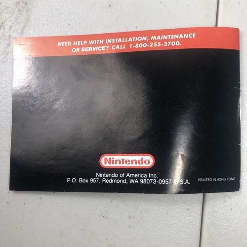 Nintendo Gameboy System Handheld Console Instruction Booklet Manual - Picture 3 of 3