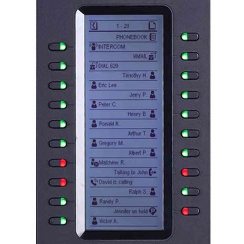 GRANDSTREAM GXP2140 w/ GXP2200EXT Expansion Module BUNDLE - 1 MONTH FREE SERVICE - Picture 3 of 3