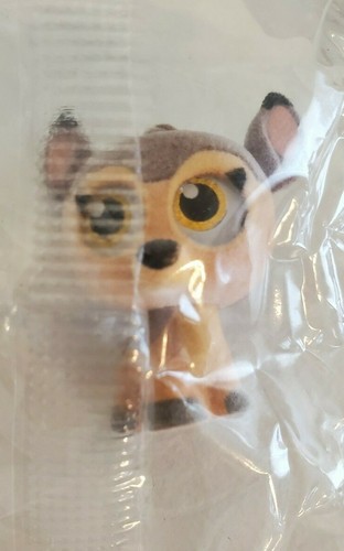 BAMBI Disney Doorables Series 5 Flocked Mini Figure NEW fuzzy soft deer - Picture 2 of 3
