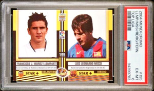 Lionel Messi Rookie Card Mundicromo 2004 #195# Top Liga PSA 6