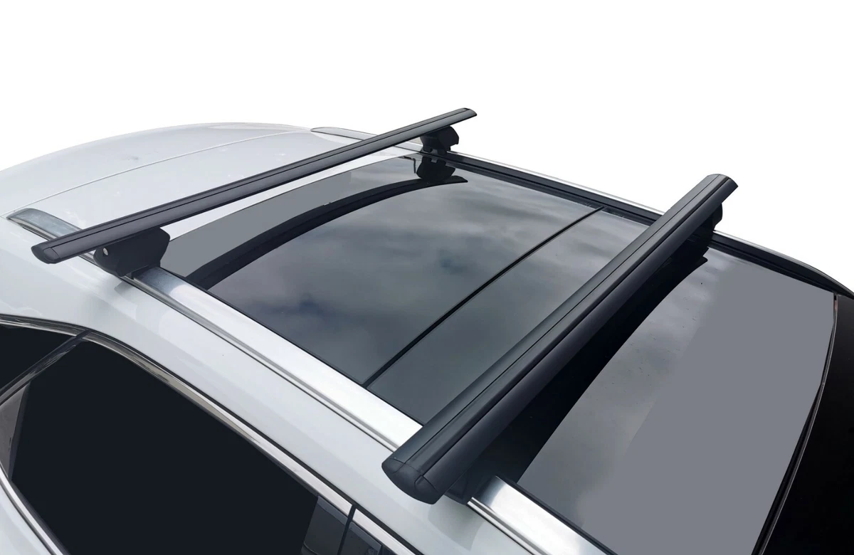 Alloy Roof Rack Cross Bar for VW Touareg 2019 23 CR Lockable 135cm
