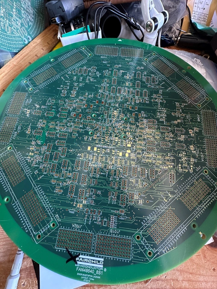 Fairchild FAN48640 Test Board Power Regulator Large Board 12 Inch Art Nice - Image 4 of 4