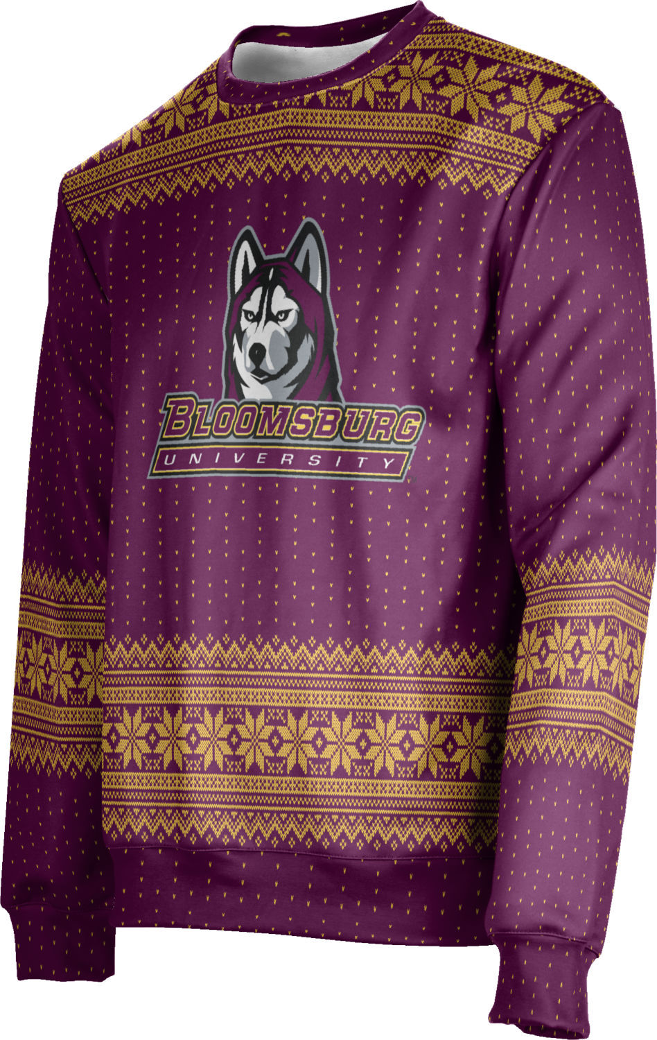 ProSphere Unisex Bloomsburg University Ugly Holiday Chill Sweater (Apparel) (BU) ProSphere Unisex Bloomsburg University Ugly Ugly Ugly Holiday Chill Sweater (Apparel) (BU) f56217