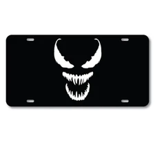 Venom Spider Evil Eyes License plate novelty car accessory vanity Super villain