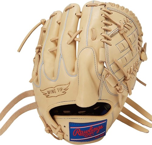 Guante lanzador Rawlings de béisbol HOH PRO Excel GR3HEA15W mano derecha lanzamiento camello - Imagen 2 de 11