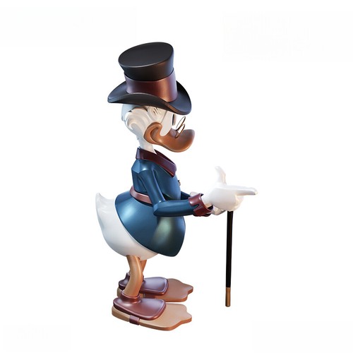 Raro Morstorm Scrooge McDuck Clásico Retro Colección 28CM Adorno Coleccionable - Imagen 8 de 11
