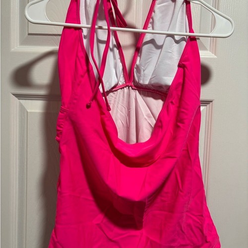 Younique Tankini Hot Pink Oberteil Gr. XL Neu mit Etikett - Bild 2 von 5