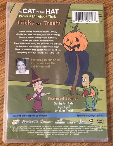 Die Katze im Hut Dr. Seuss Halloween Tricks & Leckereien Batty für Fledermäuse Aye Aye! DVD - Bild 3 von 3
