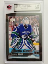 Thatcher Demko 2016-17 Young Guns Rookie Hockey Card KSA Graded 9.5!!!