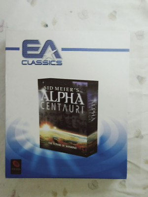 PC Spiel. Sid Meiers Alpha Centauri.
