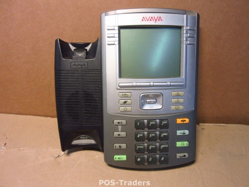 Avaya 1140E Icon BCM IP VoIP LCD Telephone Desktop Phone Silver EXCL HANDSET - Afbeelding 1 van 3