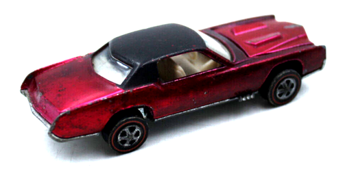 1968 Hot Wheels Redline Majenta CUSTOM ELDORADO Cadillac Original Mattel Diecast - 第 3/6 張圖片