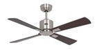 Smart Ceiling fan with Remote DC Ceiling Fan NEO 103cm Matt Chrome Walnut Cherry