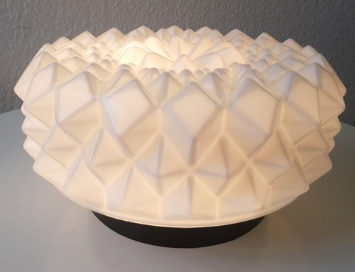 50er Vintage "Diamant" Wand/Deckenleuchte - Mid-Century Modern 60er Jahre 60s - Picture 9 of 16