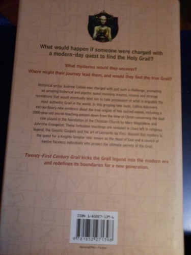 Twenty-First Century Grail: The Quest for a Legend Andrew Collins 1st Edition - Picture 9 of 9
