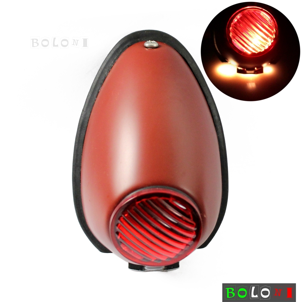 ☆ Ural Sidecar Rear Red Fender Light Lamps For Zündapp R12/R75