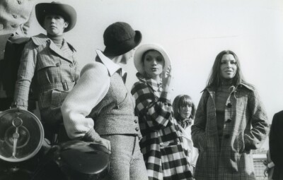 Paris Auteuil Fashion Week Grand Steeple-Chase altes Foto Huet 1972