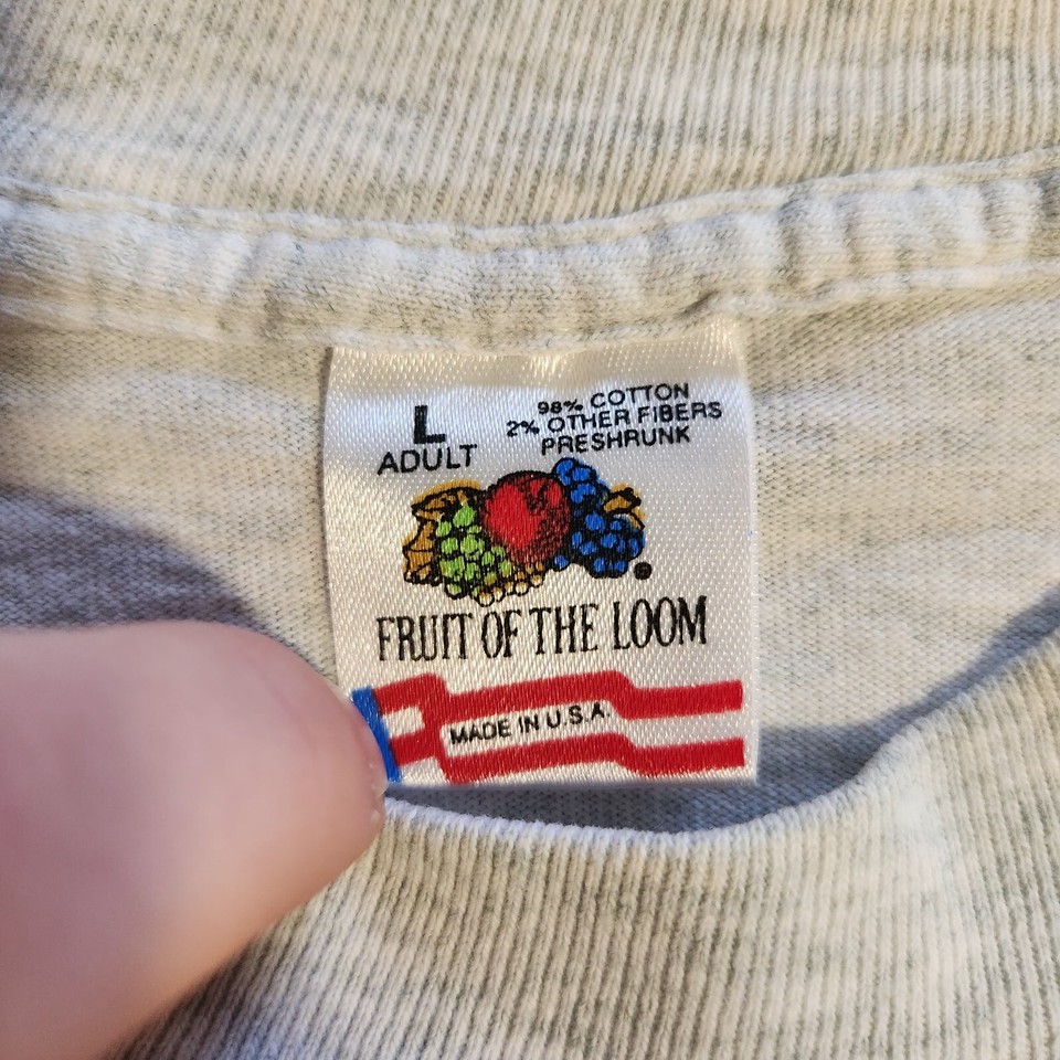 Vintage 90s The Family Midwest Zone Cadillac Mob Boss Tommy Gun T Shirt