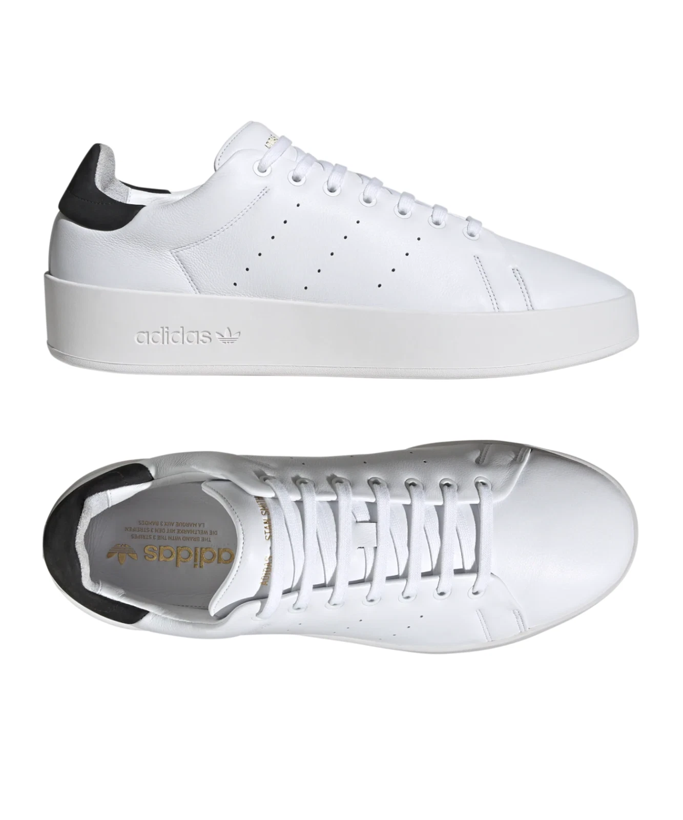 Adidas Stan Smith Recon UK 5 H06185 in pelle bianca Adidas Originals