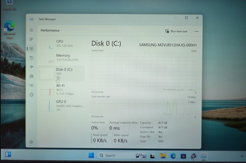 HP Elitebook 840 G5 14" FHD Laptop i7-8550u 512GB NVME 16GB Ram Widows 11 Pro - Picture 5 of 22