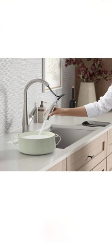 Kohler Lir Pulldown Kitchen Faucet R33449-VS - Picture 5 of 10