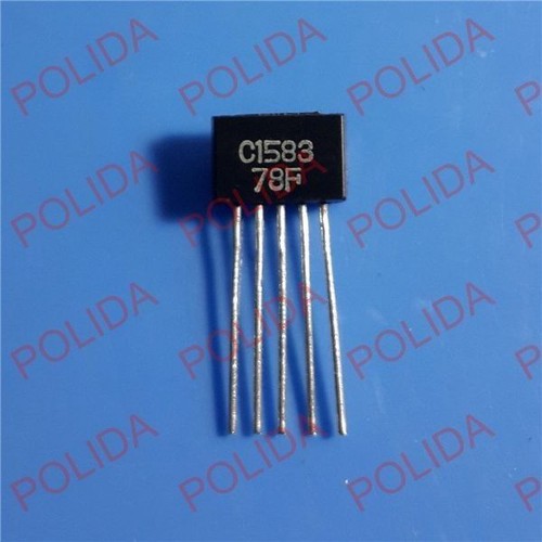 1PCS Audio Transistor MITSUBISHI SIP-5 2SC1583 C1583 - Picture 3 of 3