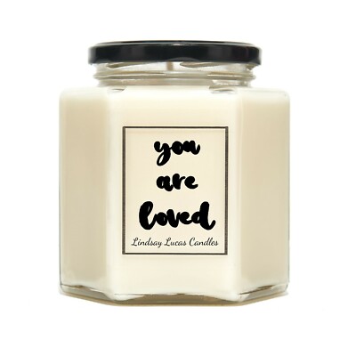 You Are Loved Positivity Scented Candle