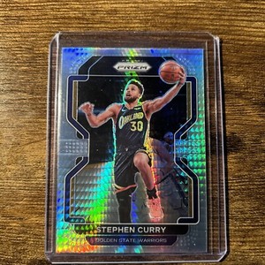 21-22 Panini Prizm Steph Curry Hyper #154 