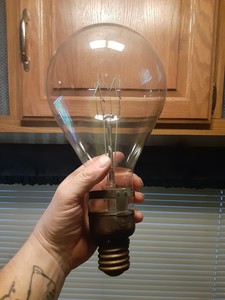 Vintage-Large-Mogul-Base-GE-Mazda-1000W-BEACON-LAMP-Bulb-Light-Works