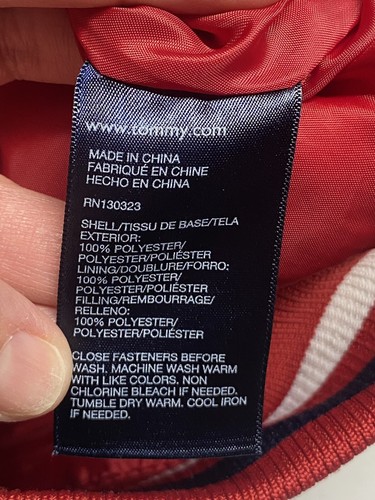 Tommy Hilfiger Puffer Jacket Boys Size 4T - Picture 6 of 7