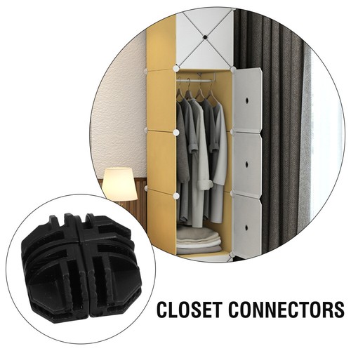 20 Pcs Combination Assembly Connection Buckle Plastic Closet Buckles Connectors - Bild 2 von 12