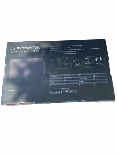 New Sealed XP-Pen Star06 10x6 inch Wireless Graphics Drawing Painting Pen Tablet - Picture 2 of 3