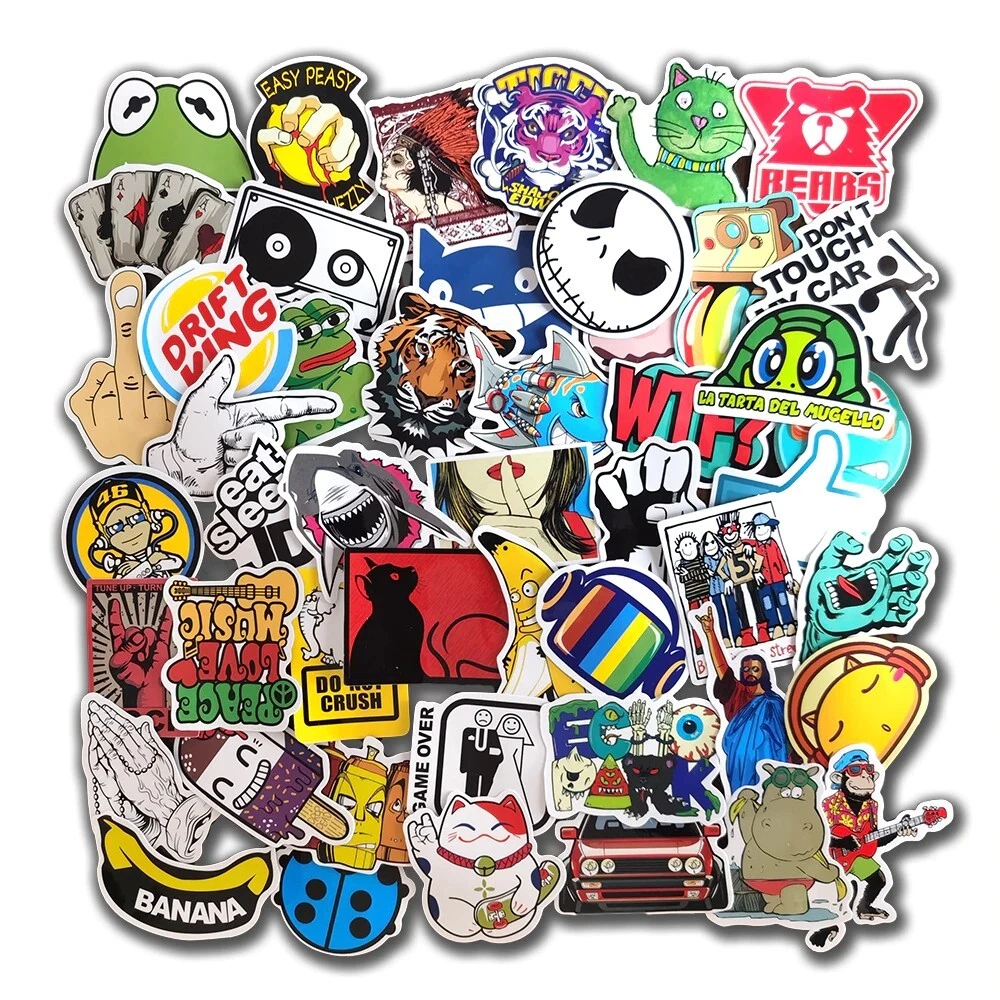 3D Stickers for Cartoon Water Cup and Others 4 Random Packages Sent 