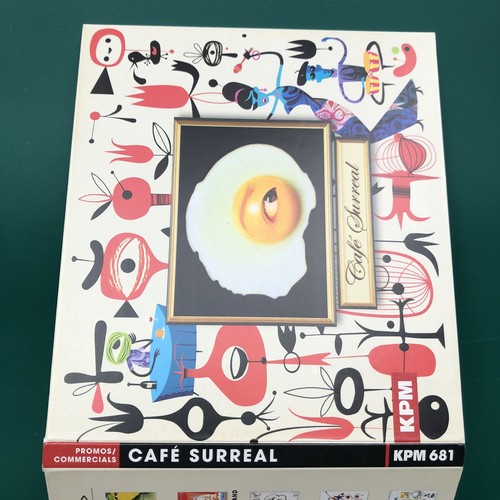Foster CAFE SURREAL Ironic Wit Lounge Music Library Soundtrack CD Digipak KPM NM - Picture 7 of 7